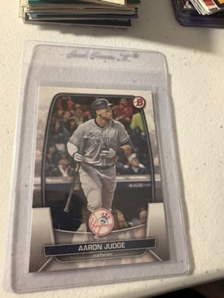 Bowman Aaron Judge New York Yankees Baseball Card